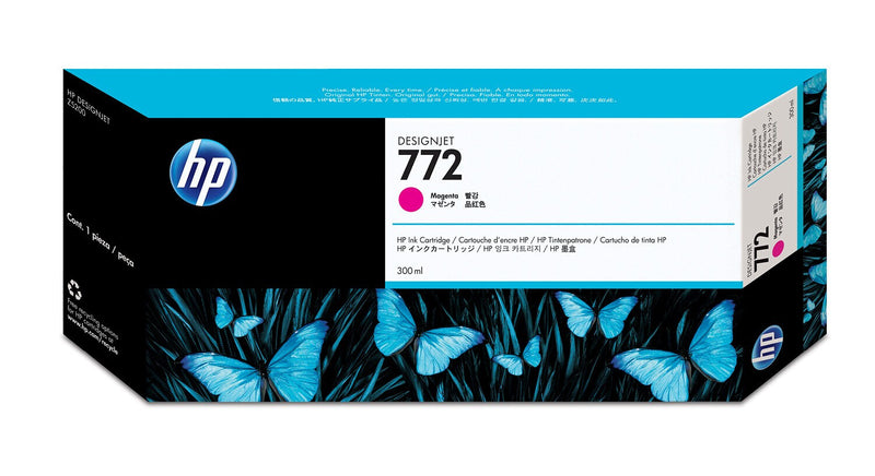 HP 772 DesignJet-blækpatron med 300 ml, magenta