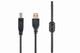 Gembird CCF-USB2-AMBM-15 USB-kabel USB 2.0 4,6 m USB A USB B Sort
