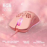 Deltaco Gaming GAM-108-P tastatur USB Lyserød