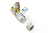 Digitus DN-93838 kabelsamler RJ-45 Sølv, Gul