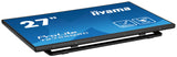 iiyama ProLite T2755QSC-B1 computerskærm 68,6 cm (27") 2560 x 1440 pixel Quad HD LCD Berøringsskærm Sort