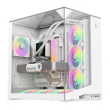 GameMax NEX C56 VC WH computeretui Midi Tower Hvid