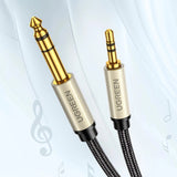 Ugreen AV127 lydkabel 5 m 3.5mm 6.35mm Grå