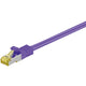 Goobay RJ-45 CAT7 10m netværkskabel Lilla S/FTP (S-STP)