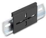 DeLOCK 67145 monteringssæt Sort Aluminium