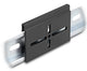 DeLOCK 67145 monteringssæt Sort Aluminium