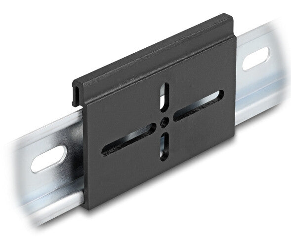 DeLOCK 67145 monteringssæt Sort Aluminium
