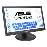 ASUS Touch VT169HE computerskærm 39,6 cm (15.6") 1920 x 1080 pixel Fuld HD LED Berøringsskærm Bordplade Sort