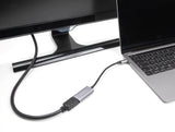 DeLOCK 60021 USB grafisk adapter 7680 x 4320 pixel Sort, Grå