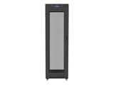 Lanberg FF01-6042-23BL stativ 42U Fritstående reol Sort