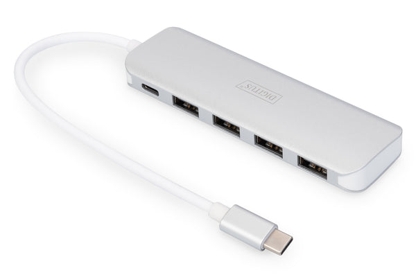 Digitus DA-70242-1 interface hub USB 3.2 Gen 1 (3.1 Gen 1) Type-C 5000 Mbit/s Sølv