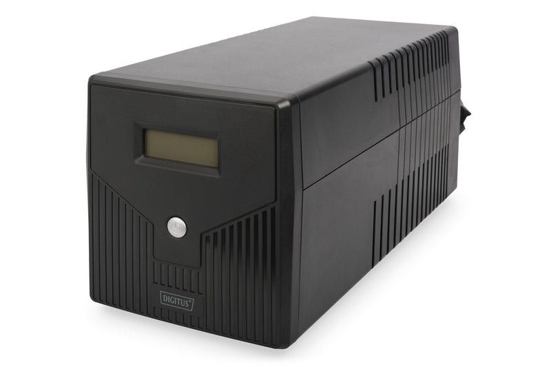 Digitus DN-170074 UPS-enhed Interaktivt indgangsstik 0,6 kVA 600 W 4 AC stikkontakt(er)