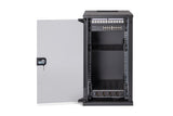 Digitus DN-49105-SET stativ 12U Vægmonteret stativ Sort