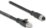 DeLOCK 80591 netværkskabel Sort 3 m Cat5e S/FTP (S-STP)