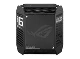 ASUS ROG Rapture GT6 AX10000 AiMesh 1 Pack Tri-band (2,4 GHz / 5 GHz / 5 GHz) Wi-Fi 6 (802.11ax) Sort 4 Intern