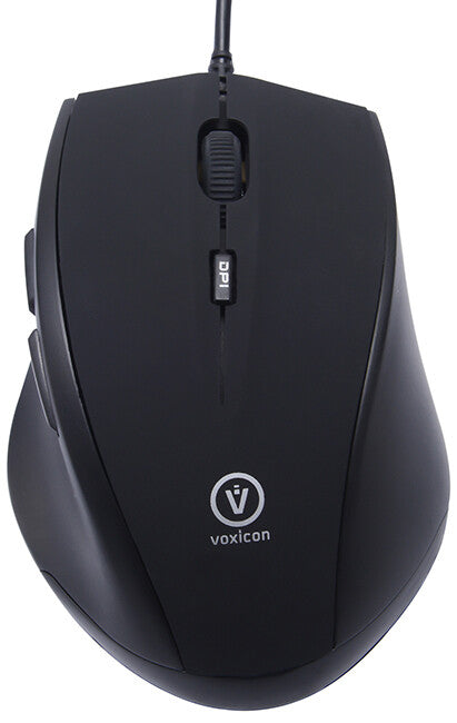 Voxicon DM-M30WB mus Rejse Højre hånd USB Type-A Optisk 2000 dpi
