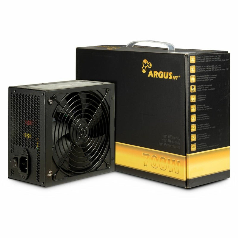 Inter-Tech ArgusNT GPS-700 enhed til strømforsyning 700 W 20+4 pin ATX ATX Sort