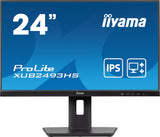 iiyama ProLite XUB2493HS-B6 computerskærm 60,5 cm (23.8") 1920 x 1080 pixel Fuld HD LED Sort