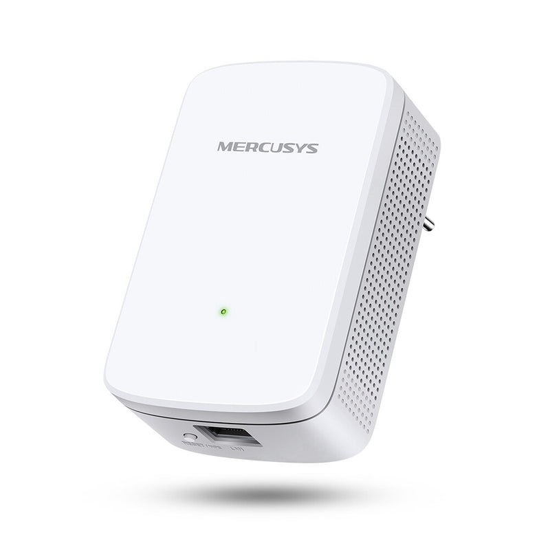 Mercusys ME10 netværk forlænger Netværksgentager Hvid 10, 100 Mbit/s