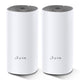 TP-Link Deco E4 (2-pack) Dual-band (2,4 GHz / 5 GHz) Wi-Fi 5 (802.11ac) Hvid, Grå Intern