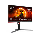 AOC G3 Q27G3XMN/BK computerskærm 68,6 cm (27") 2560 x 1440 pixel 2K Ultra HD LED Sort, Rød