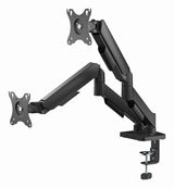 Gembird MA-DA2U-01 skærmbeslag og -stativer 81,3 cm (32") Skrivebord Sort