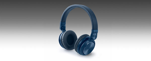 Muse M-276BTB hovedtelefoner/headset Kabel & trådløs Opkald/musik Bluetooth Blå