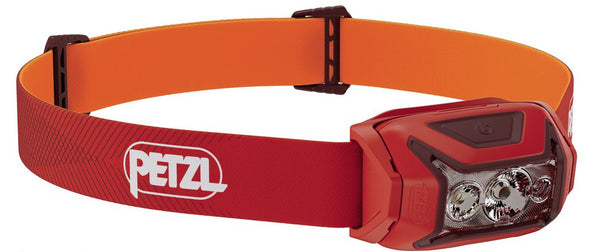 Petzl Actik Rød Hovedbånd lommelygte LED