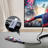 UNITEK A1038GY01 kabel kønsskifter USB-C Mørkegrå