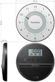 Needit ParkOne parkeringsskive Sort, Hvid, Metallic Elektronisk