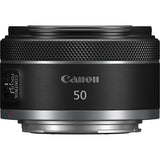 Canon RF 50 mm f1.8 STM SLR Sort