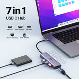 Ugreen 60515 dockingstation Ledningsført USB 3.2 Gen 1 (3.1 Gen 1) Type-C Grå
