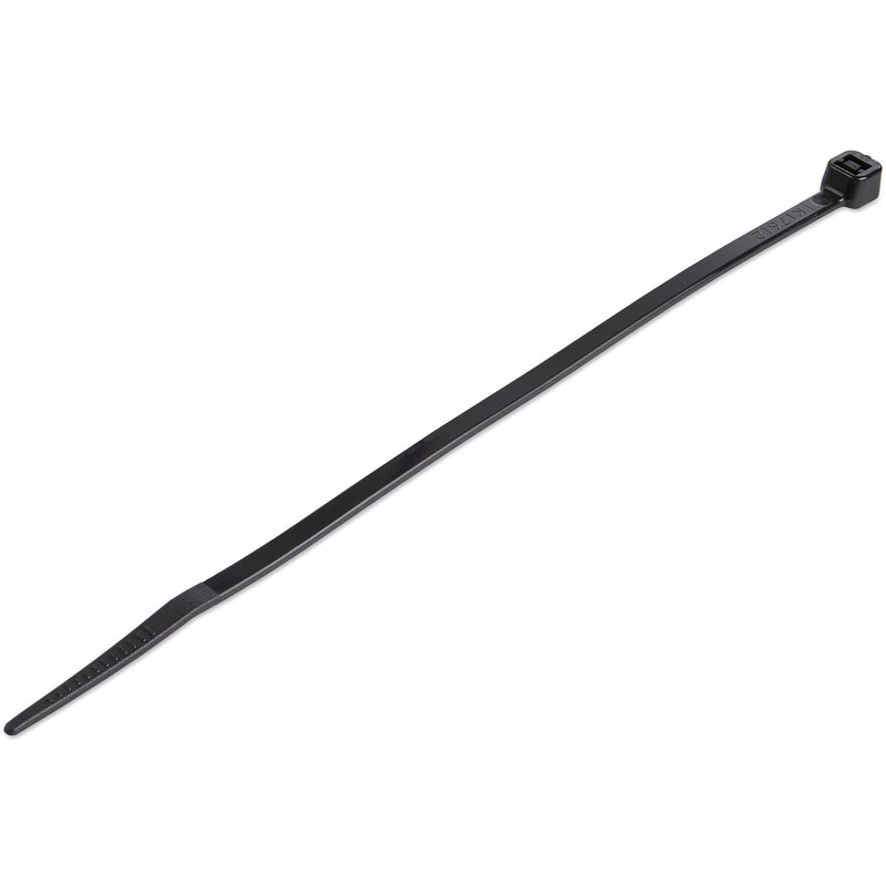 StarTech.com CBMZT6BK kabelsamler Udløselig kabelbinder Nylon, Plast Sort 1000 stk