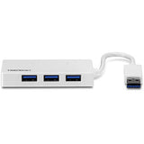 Trendnet TU3-H4E interface hub 5000 Mbit/s Hvid