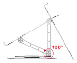 UNITEK OT180SL01 laptop stativ Aluminium 40,6 cm (16")