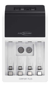 Ansmann Comfort Plus batterioplader Universel Vekselstrøm