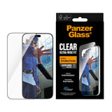 PanzerGlass ® Skærmbeskyttelse iPhone 18 Pro Max | 17 Pro Max | Ultra-Wide Fit m. EasyAligner