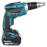 Makita DFS452TJX2 elektrisk skruetrækker & slagbor 4000 rpm Sort, Blå, Grå