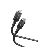 Spigen ACA09461 USB-kabel USB4 Gen 3x2 1,2 m USB C 40 Gbit/sek. 240 W Sort