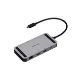 Targus DOCK429GL dockingstation Ledningsført USB4 Sølv
