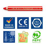 Staedtler Noris buddy 140 Flerfarvet 6 stk