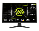 MSI MAG 274QFDE X24 computerskærm 68,6 cm (27") 2560 x 1440 pixel Wide Quad HD LCD Sort