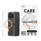 PanzerGlass CARE™ by ® Urban Combat Case Transparent m. Peachy MagSafe iPhone 16 Pro Max