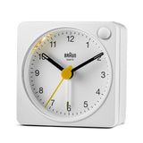 Braun BC02XW Quartz alarmur Hvid