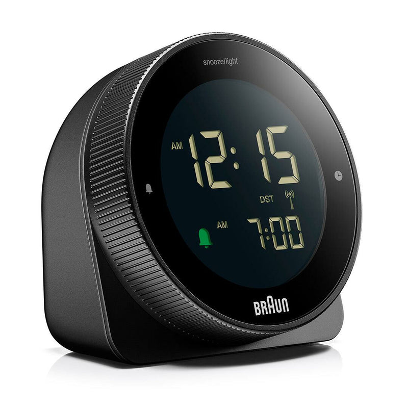 Braun BC24B-DCF Væg- og bordur Radiostyret ur Rektandel Sort