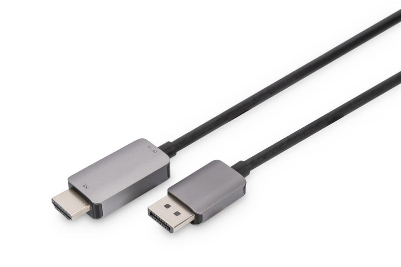 Digitus DB-340305-018-S videokabel adapter 1,8 m DisplayPort HDMI Sort