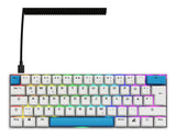 Sharkoon SGK50 S4 tastatur Hjem USB QWERTZ Tysk Hvid