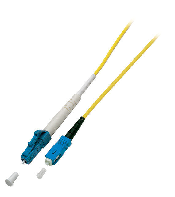 EFB Elektronik O0947.1 InfiniBand og fiberoptisk kabel 1 m LC SC Gul