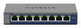 NETGEAR GS108Ev4 Ikke administreret L2/L3 Gigabit Ethernet (10/100/1000) Grå