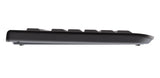 CHERRY KC 1000 tastatur Kontor USB QWERTY US engelsk Sort